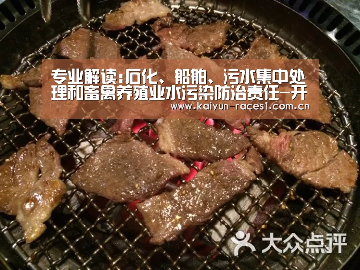 专业解读:石化、船舶、污水集中处理和畜禽养殖业水污染防治责任-开云官网(图2) 开云体育入口